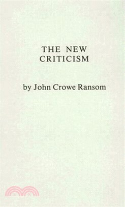 The New Criticism