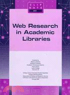 Web Research in Academic Libraries