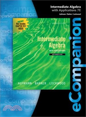 Intermediate Algebra Ecompanion: With Applications