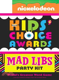 Nickelodeon Kids' Choice Awards Mad Libs Party Kit