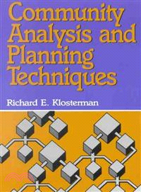 Community analysis and planning techniques /