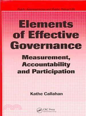 Elements of Effective Governance ─ Measurement, Accountability and Participation