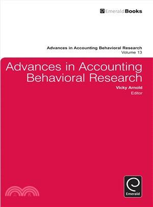 Advances in Accounting Behavioral Research