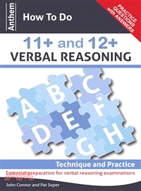 Anthem How to Do 11+ and 12+ Verbal Reasoning