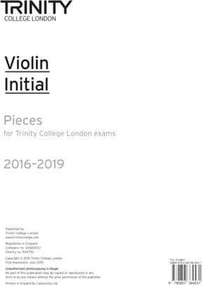 Violin Exam Pieces - Initial