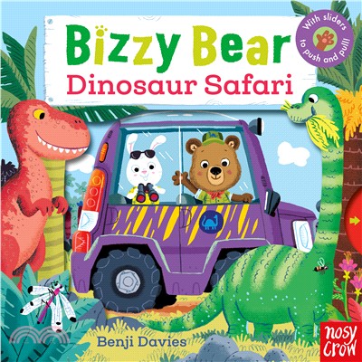 Bizzy Bear: Dinosaur Safari (硬頁書)(英國版)*附音檔QRCode*