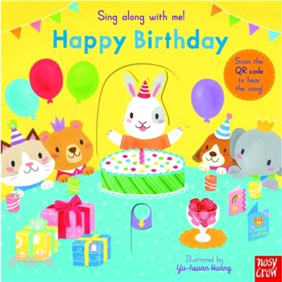 Sing Along With Me! Happy Birthday (硬頁推拉書)(英國版)