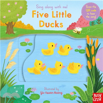 Sing Along With Me! Five Little Ducks (硬頁推拉書)(英國版)