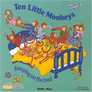 Ten Little Monkeys ─ Jumping on the Bed(硬頁書)