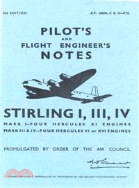 Shorts Stirling I, III & IV -pilot's Notes