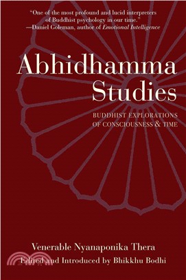 Abhidhamma Studies ─ Buddhist Explorations of Consciousness and Time