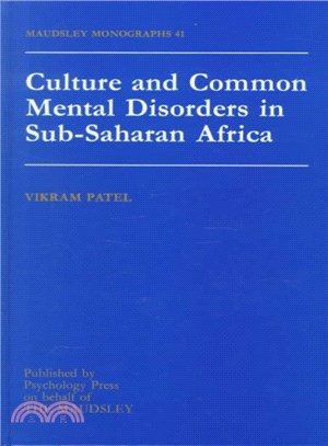 Culture and Common Mental Disorders in Sub-Saharan Africa