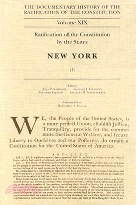 The Documentary History of the Ratification of the Constitution ― Ratification of the Constitution by the States, New York