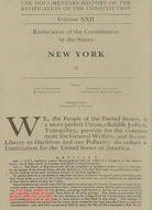 The Documentary History Of The Ratification Of The Constitution ─ Ratification Of The Constitution By The States, New York, Number 4