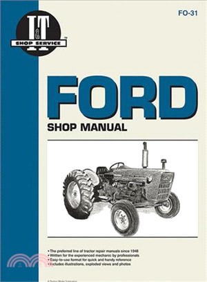 Ford Shop Manual Series 2000, 3000, 4000 - Manual Fo-31