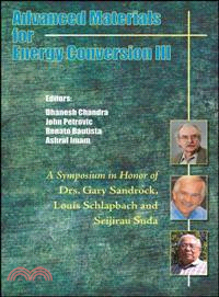 Advanced Materials for Energy Conversion 3