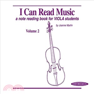 I Can Read Music ─ A Note Reading Book for Viola Studenys
