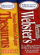 MERRIAM-WEBSTER'S COLLEGIATE REFERENCE SET WITH CD-ROM