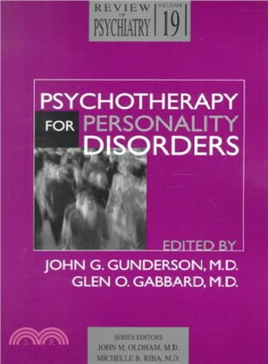 Psychotherapy for Personality Disorders