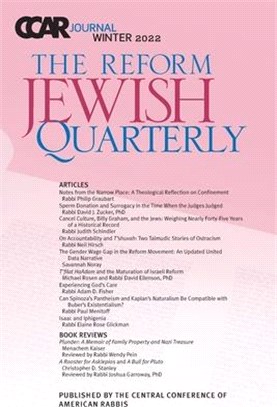 CCAR Journal: The Reform Jewish Quarterly, Winter 2022