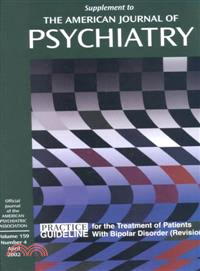 Practice Guideline for the Treatment of Patients With Bipolar Disorder (Re Vision)