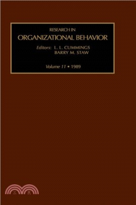 Research in Organizational Behavior