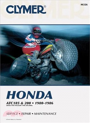 Honda Atc 185 and 200, 1980-1986—Service, Repair, Maintenance