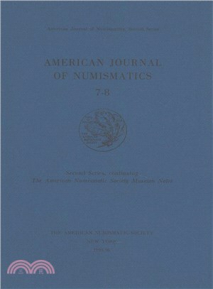 American (AJN) Journal of Numismatics (1995-96)