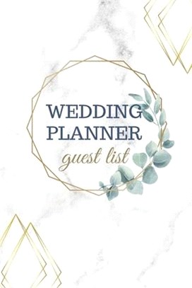 Wedding Planner Guest List: Wedding checklist planner - Wedding Guest Tracker - Wedding guest book - The guest List Book