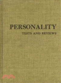 Personality Tests and Reviews — Including an Index to the Mental Measurements Yearbooks