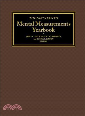 The Nineteenth Mental Measurements Yearbook