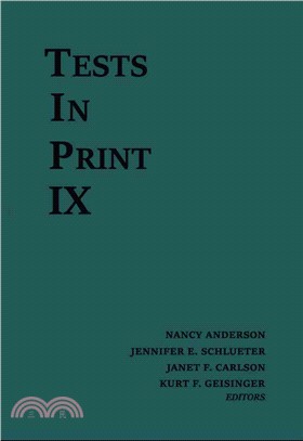 Tests in Print ― An Index to Tests, Test Reviews, and the Literature on Specific Tests