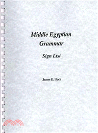 Middle Egyptian Grammar: Sign List