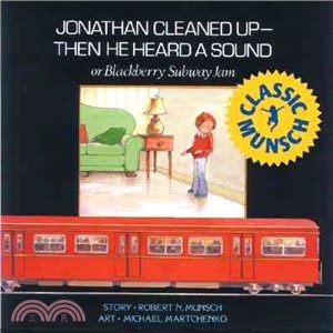 Jonathan cleaned up then he heard a sound or blackberry subway jam /