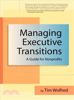 Managing Executive Transitions ─ A Guide for Nonprofits