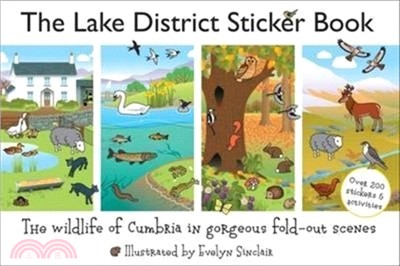 The Lake District Sticker Book：The Wildlife of Cumbria in Gorgeous Fold-Out Scenes