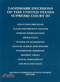 Landmark Decisions of the United States Supreme Court III