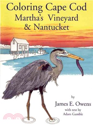 Coloring Cape Cod, Martha's Vineyard & Nantucket