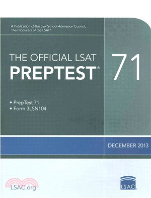 The Official Lsat Preptest 71 ― Dec. 2013 Lsat