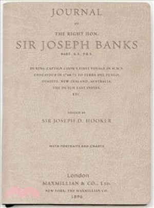 Sir Joseph Banks Tan Leather Journal