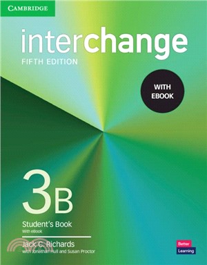 Interchange Level 3B Student's Book with eBook 5/e (隨附帳號,拆封不退)