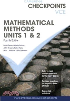 Cambridge Checkpoints VCE Mathematical Methods Units 1&2