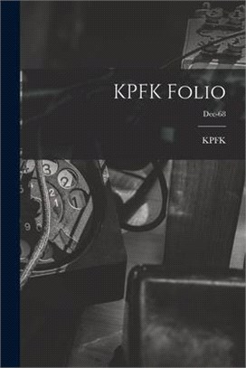 KPFK Folio; Dec-68