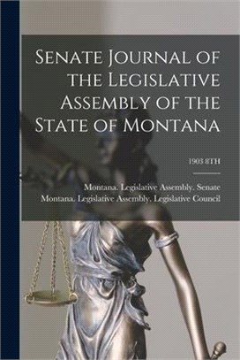 Senate Journal of the Legislative Assembly of the State of Montana; 1903 8TH