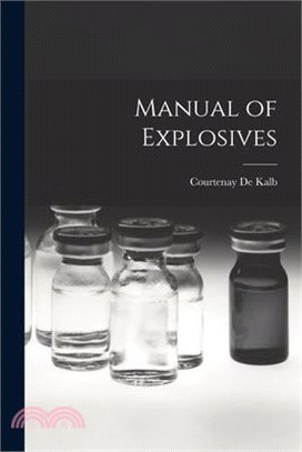 Manual of Explosives