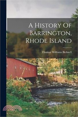 A History Of Barrington, Rhode Island