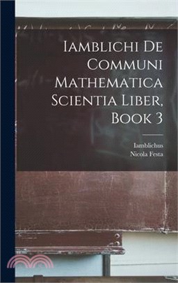 Iamblichi De Communi Mathematica Scientia Liber, Book 3