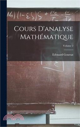 Cours D'analyse Mathématique; Volume 2