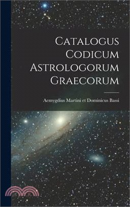 Catalogus Codicum Astrologorum Graecorum