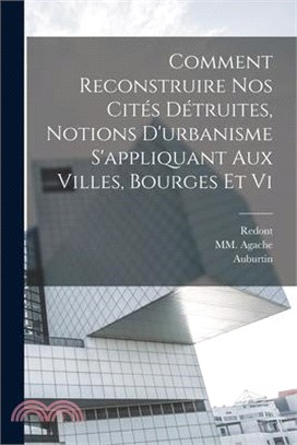 Comment Reconstruire nos Cités Détruites, Notions D'urbanisme S'appliquant aux Villes, Bourges et vi